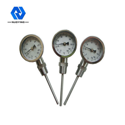 comprar Medidor de temperatura bimetálico com mostrador de 60 mm 1,5 precisão SS304 0-150 graus online manufacture