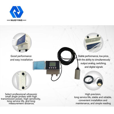 Bom preço. NYCSUL-502 24VDC Split Type Ultrasonic Level Meter com 4-20mA e Hart Output Oil Level Transmitter Sensor on-line