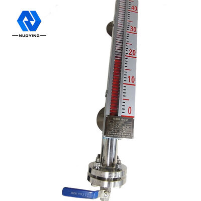 Bom preço. DN25 Indicador de nível magnético montado lateralmente IP65 SS304 para a indústria petroquímica on-line