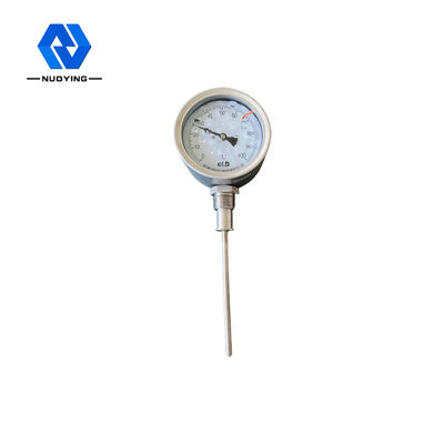 Bom preço. Óleo Hidráulico SS Bimetálico Dial Termômetro 150mm Conexão de Rosca on-line