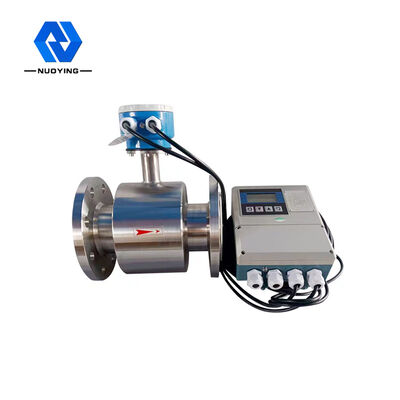 Bom preço. Medidor de fluxo eletromagnético de molho de soja RS485 316L interruptor de fluxo eletromagnético on-line