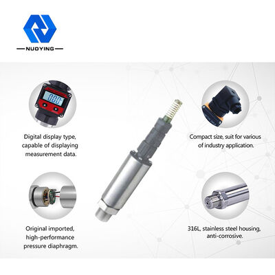 Bom preço. Micro transdutor industrial do sensor da pressão negativa do vácuo para o líquido do gás de ar on-line