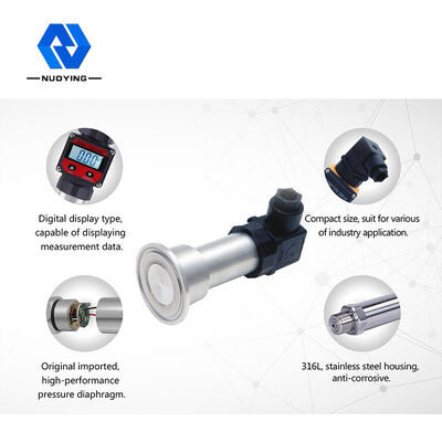 Bom preço. Fábrica direta 4-20ma 1-5V IP65 24v Transmissor de pressão / Transdutor / Sensor Chips ODM suportado gás / líquido OEM Pressão C on-line