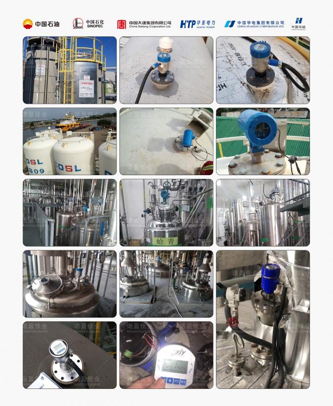 Radar de medição de nível inteligente Sensor de nível Radar de onda guiada Transmissor de nível para tanques de líquidos ou sólidos Bom preço 5