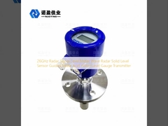 26GHz Radar Nível de sinal Medidor de onda Radar Sensor de nível sólido Radar guiado Medidor de nível de ácido Transmissor