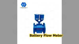 Medidor de fluxo de bateria Medição confiável de água