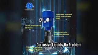 Sensor de nível de radar à prova de corrosão para tanques