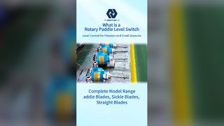 Interruptor de nível de pá rotativa de alta temperatura