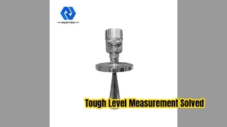 Medidor de nível de radar de 26 GHz para condições difíceis