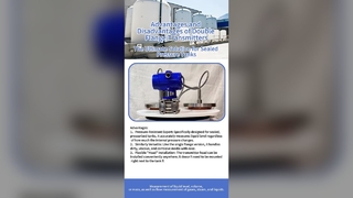 Venda quente de transmissor de pressão de flange duplo NY3051-4